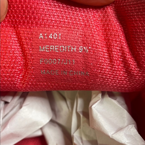 COACH Meredith Sneakers Womens 9.5 Pink Sneakers - Picture 12 of 12